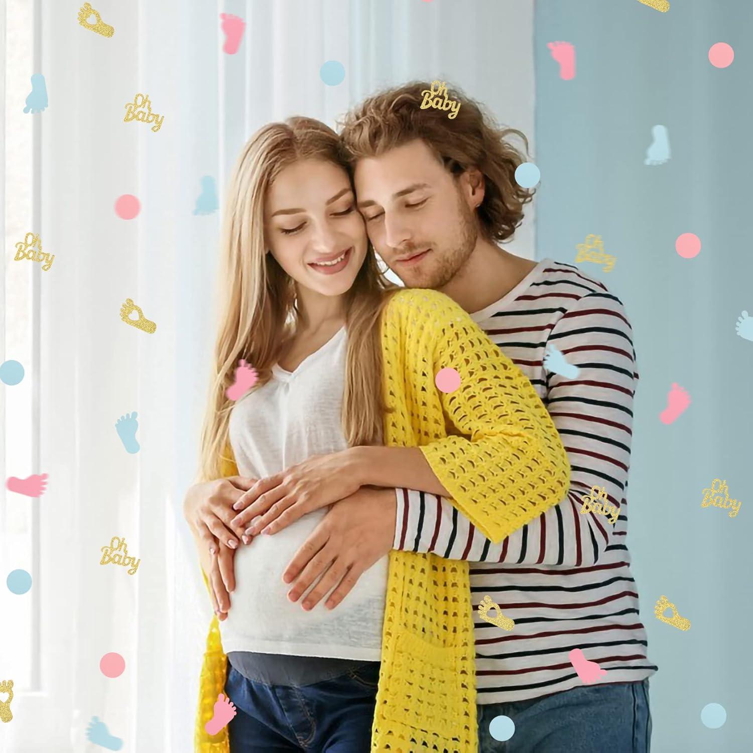 Confeti de Revelación de Género MARFOREVER 350 Piezas