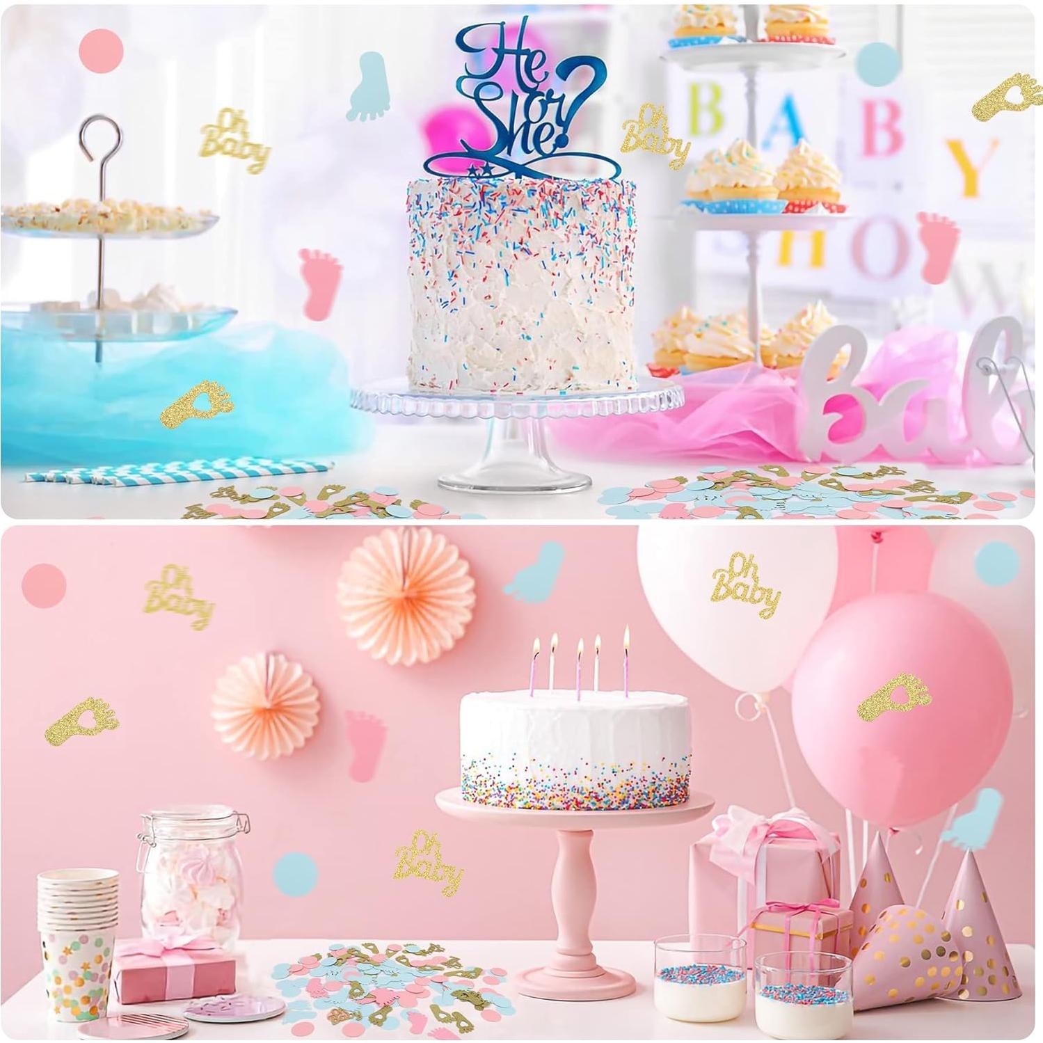 Confeti de Revelación de Género MARFOREVER 350 Piezas