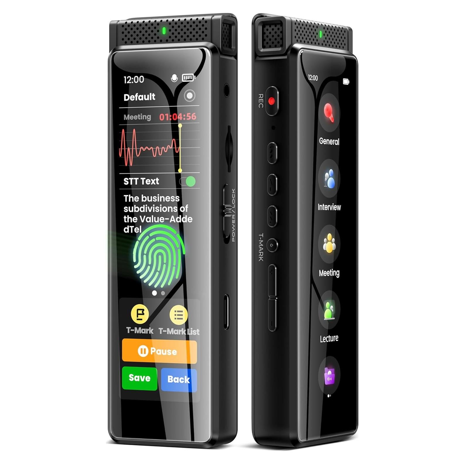 Grabadora de Voz Digital Innioasis R1 136GB Bluetooth