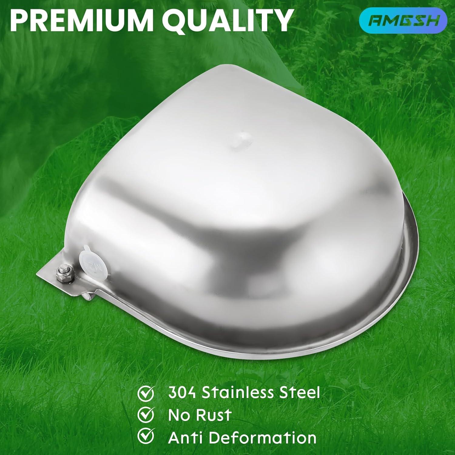 Dispensador Automático de Agua AMGSH 29x26.7cm para Ganado