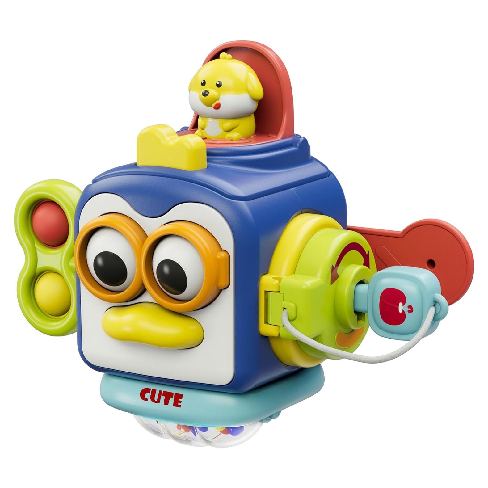 Cubo Ocupado Montessori OSIMILY para Bebés 12-36 Meses