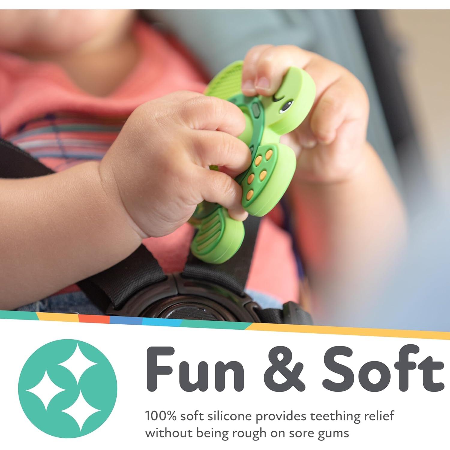 Juguete de Dentición Nuby Tortuga Teethe N' Pop 3+ Meses