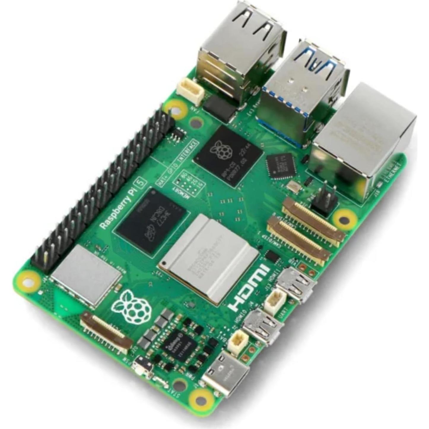 Raspberry Pi 5 Kit 8GB RAM con Fuente 27W y Disipadores