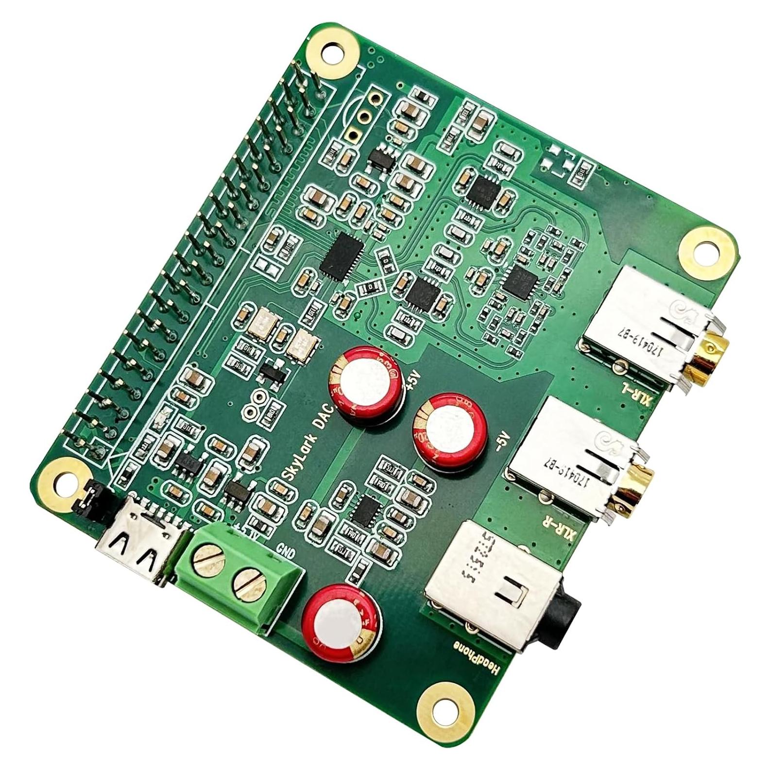 Tarjeta de Audio HiFi DAC Pro Hat Innomaker para Raspberry Pi