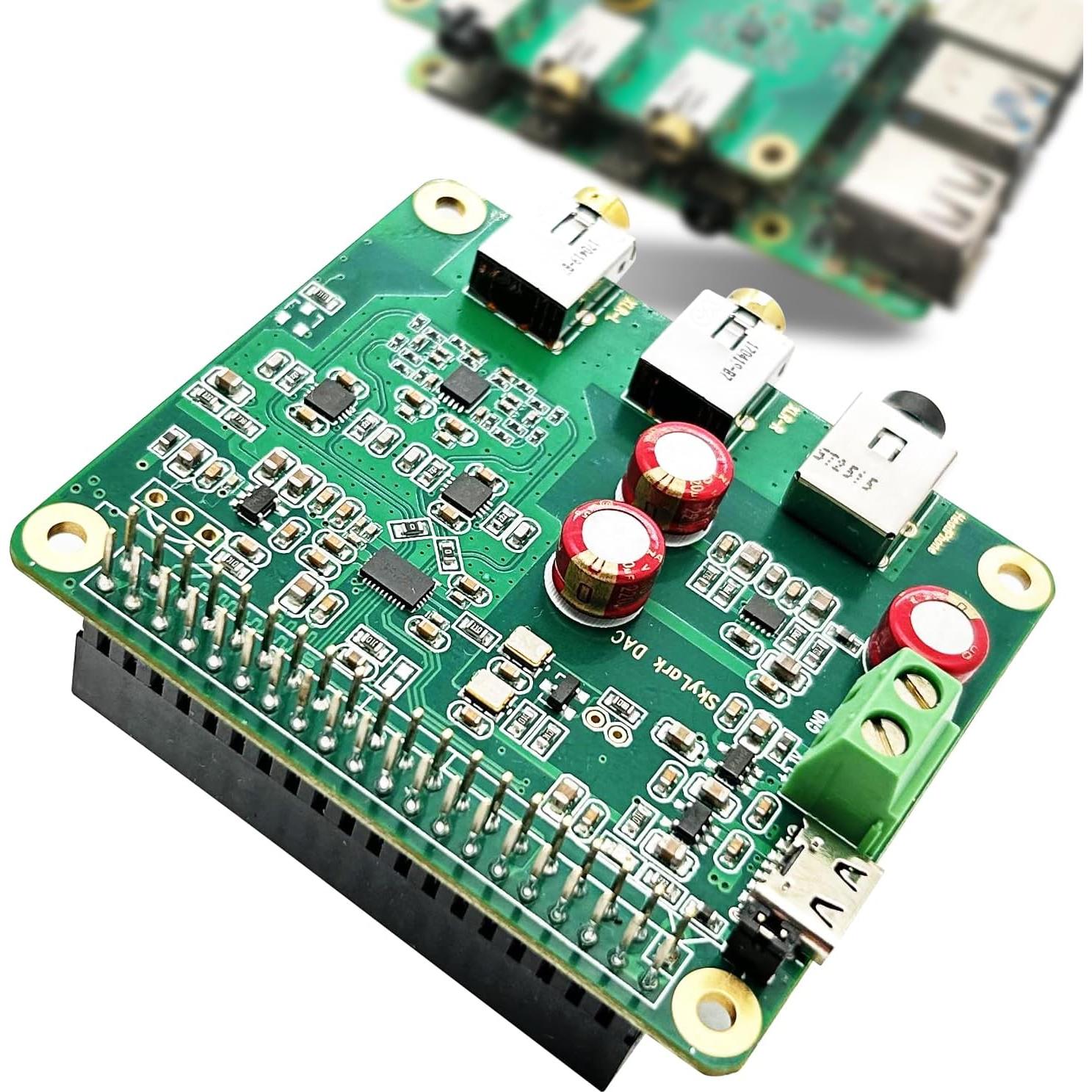 Tarjeta de Audio HiFi DAC Pro Hat Innomaker para Raspberry Pi
