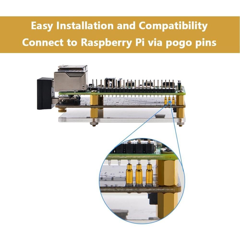 Placa Adaptadora SSD M.2 NVMe GeeekPi para Raspberry Pi 4