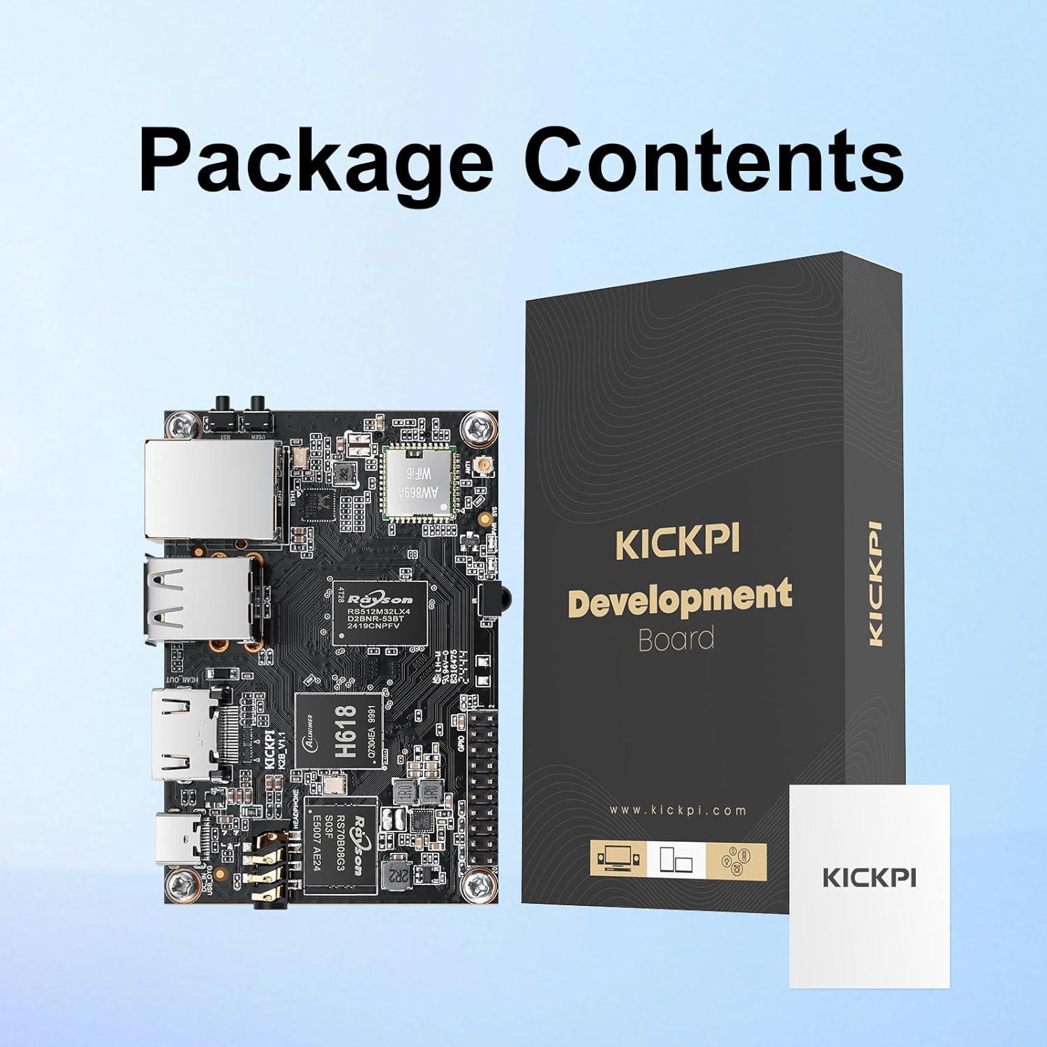 Computadora de Placa Única K2B Allwinner H618 2GB 8GB 4K