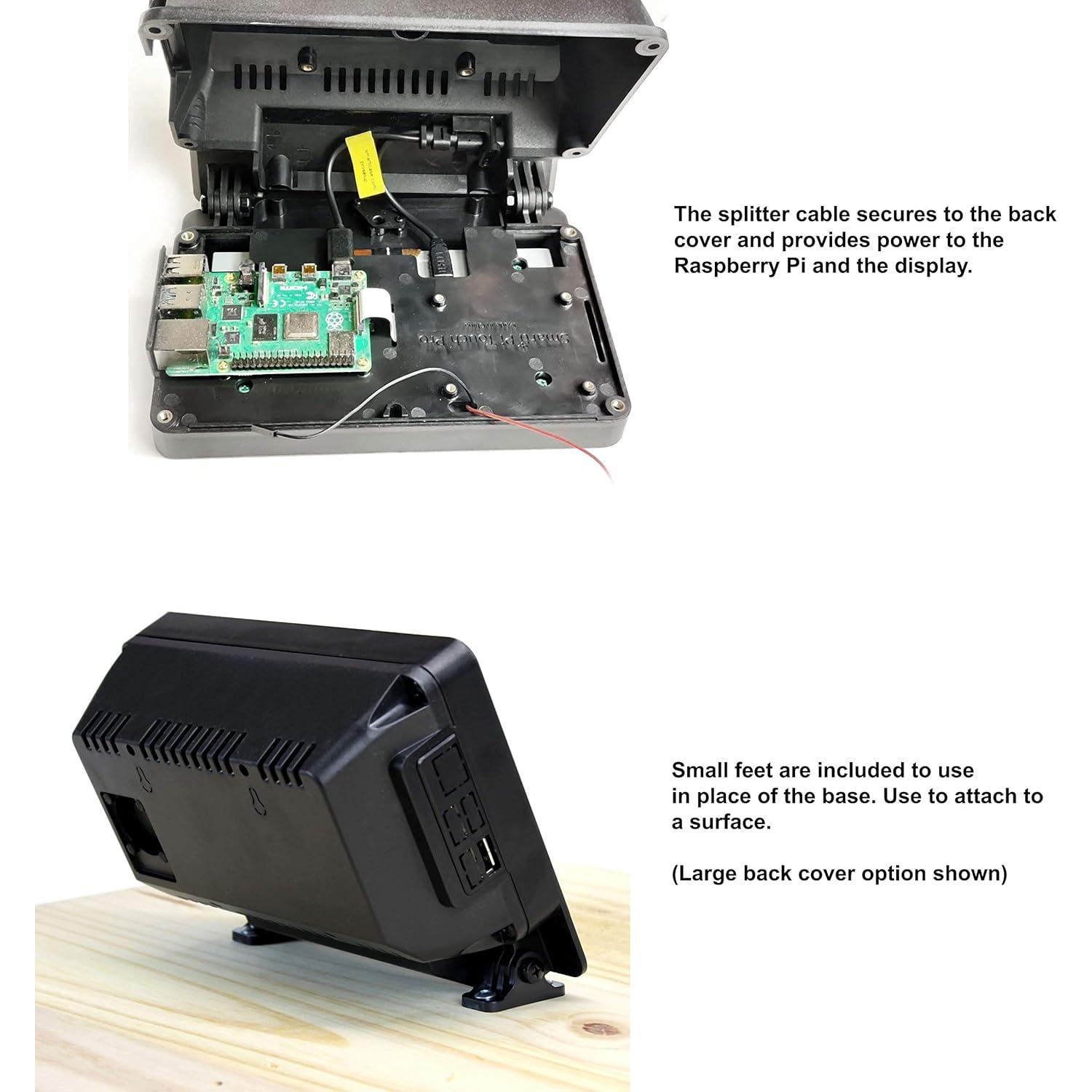 SmartiPi Touch Pro para Raspberry Pi 3, 4 y 5 - Grande