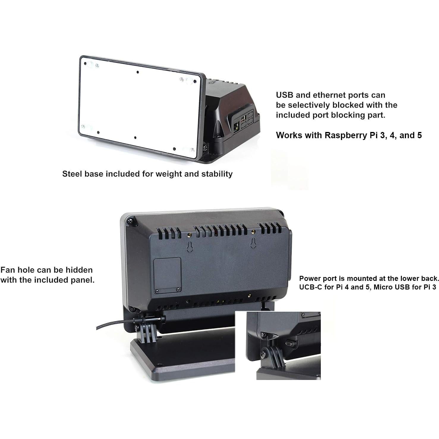 SmartiPi Touch Pro para Raspberry Pi 3, 4 y 5 - Grande