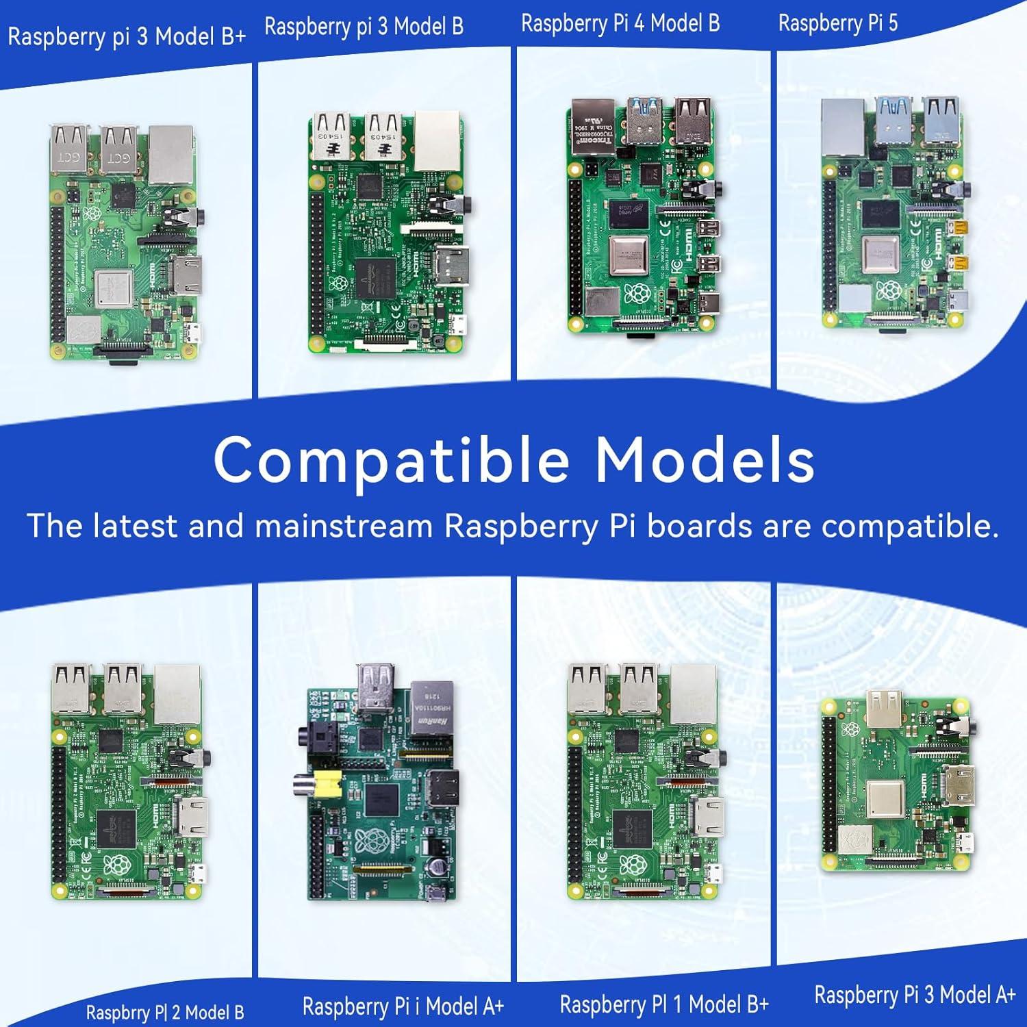 Monitor LCD 7" HAMTYSAN HDMI 800x480 para Raspberry Pi