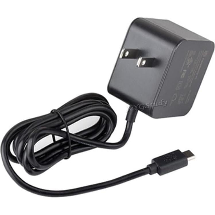 Official 27W USB-C Power Supply for Raspberry Pi 5, 5.1V/5A, 9V/3A, 12V/2.25A, 15V/1.8A, Black US