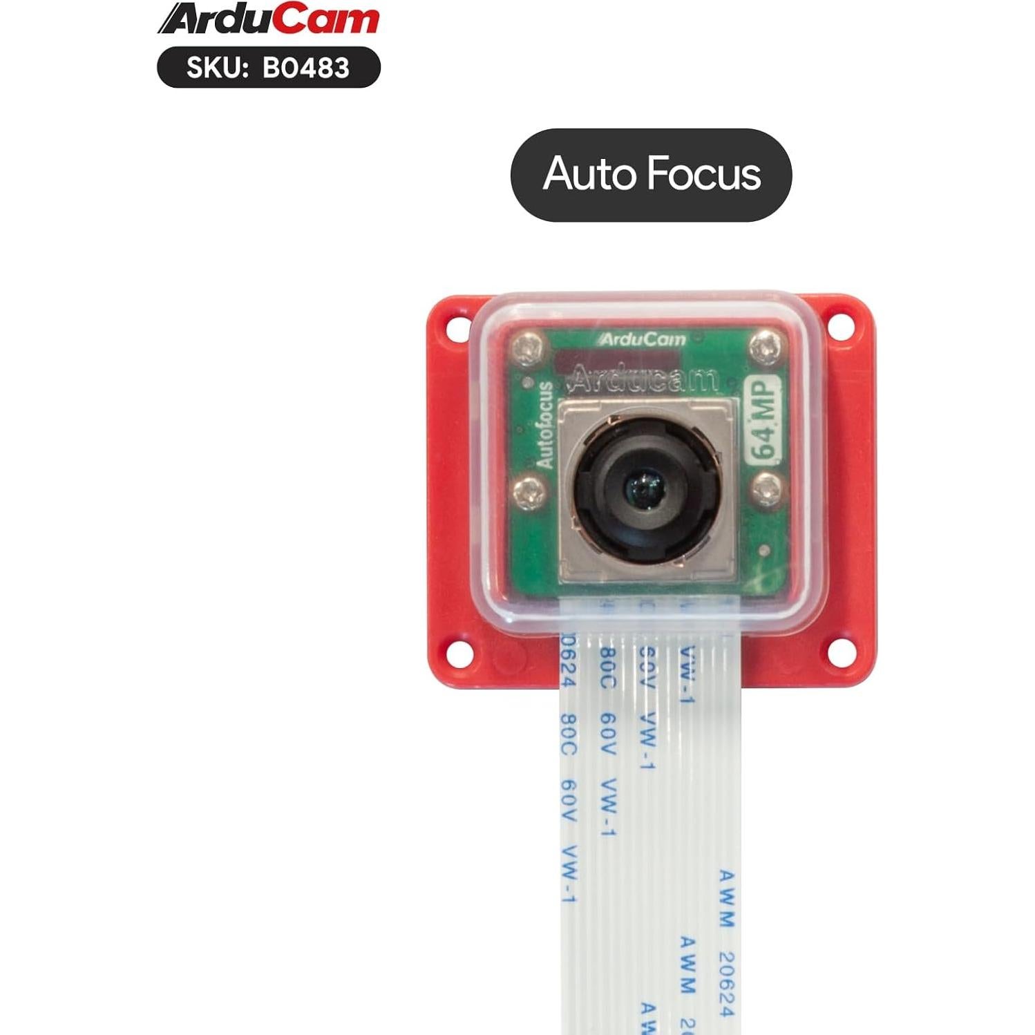 Cámara Arducam OwlSight 64MP para Raspberry Pi 3/4/5
