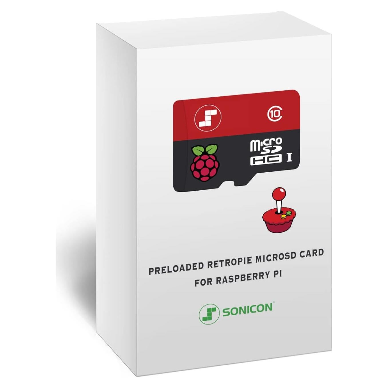 Tarjeta MicroSD 128GB Sonicon para Raspberry Pi 5 - 28 Sistemas