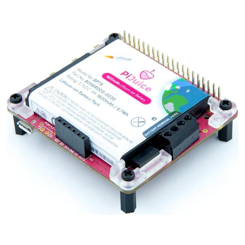 Plataforma de energía portátil PiJuice para Raspberry Pi UPS