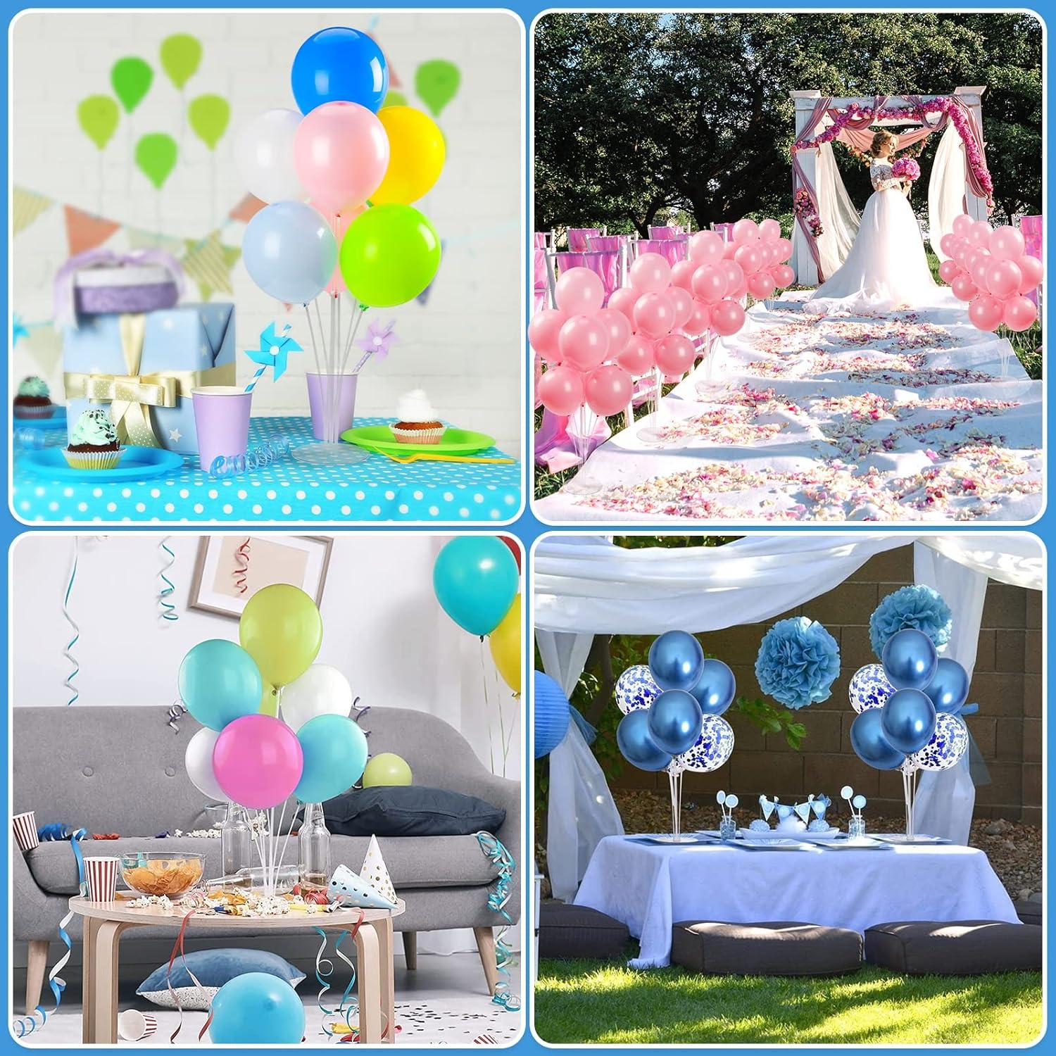 Kit Soporte para Globos 4 Juegos Voircoloria Decoración Fiesta
