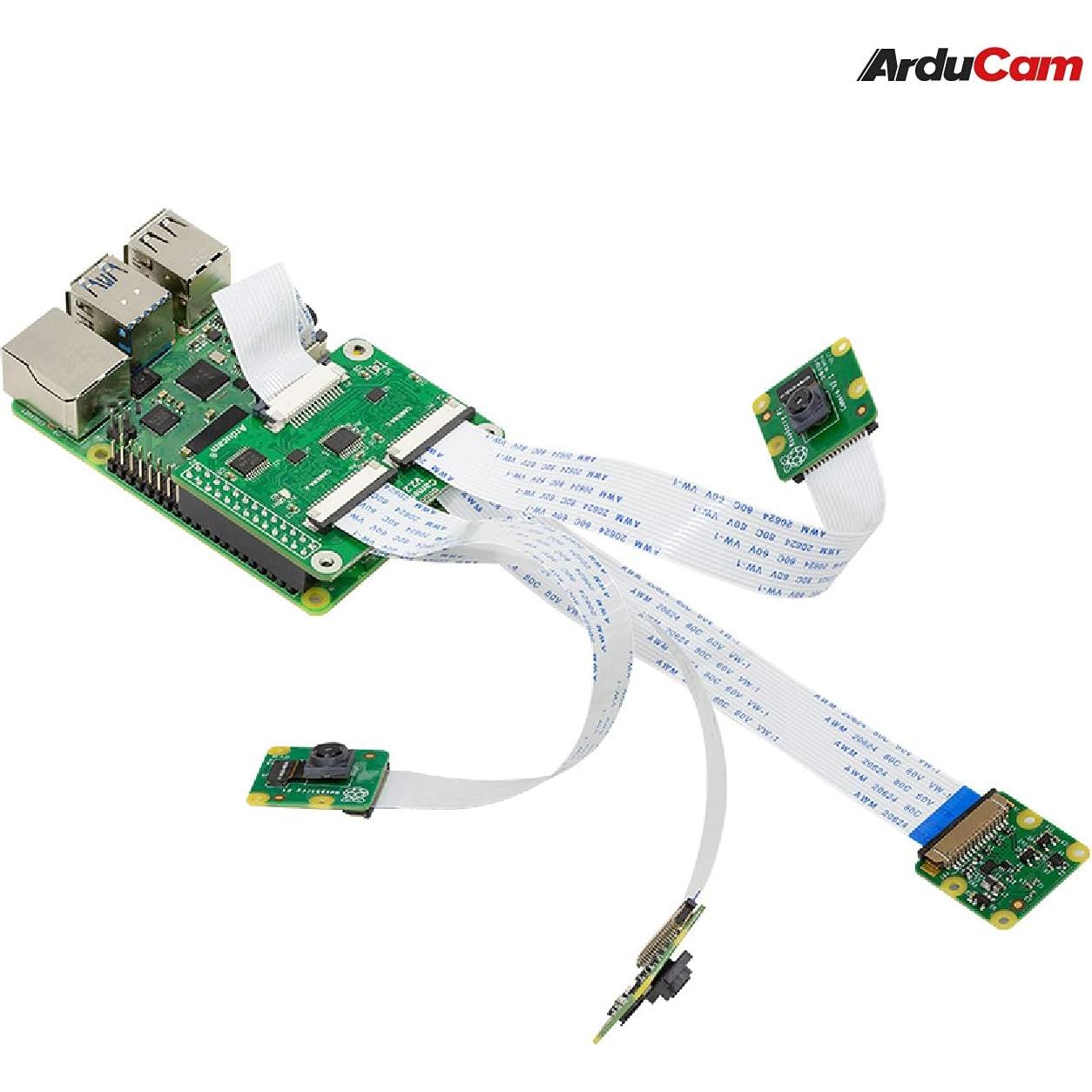 Módulo Adaptador de Múltiples Cámaras Arducam V2.2 para Raspberry Pi
