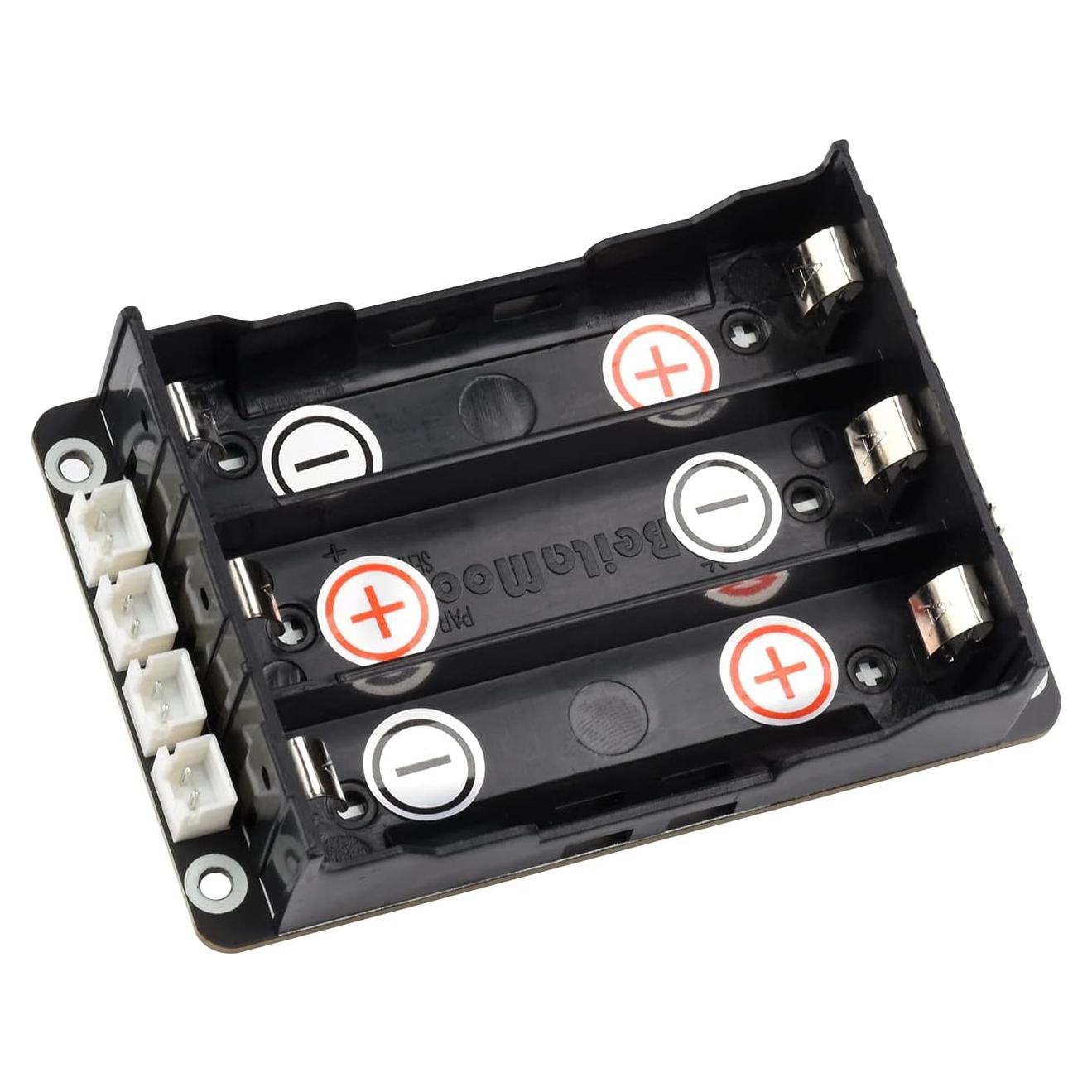 Waveshare Uninterruptible Power Supply (UPS) Module, Supports Charging and Power Output at The Same Time, 3S & 5V 5A Output, Compatible with Raspberry Pi Board