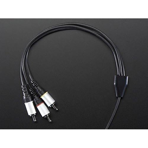 Cable A/V RCA Adafruit 2881 para Raspberry Pi 152 cm