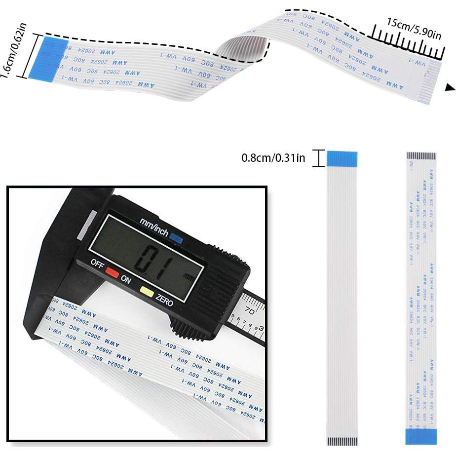 Cámara Aokin 5MP 1080P para Raspberry Pi con cable 15 cm