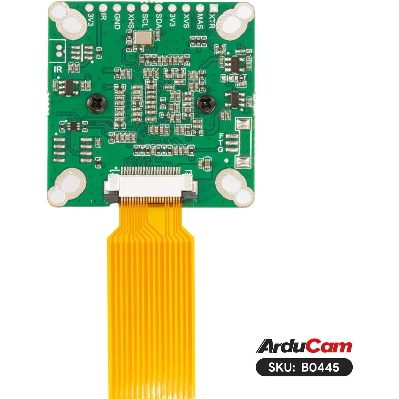 Cámara Arducam 1.58MP IMX296 Global Shutter M12 para Raspberry Pi