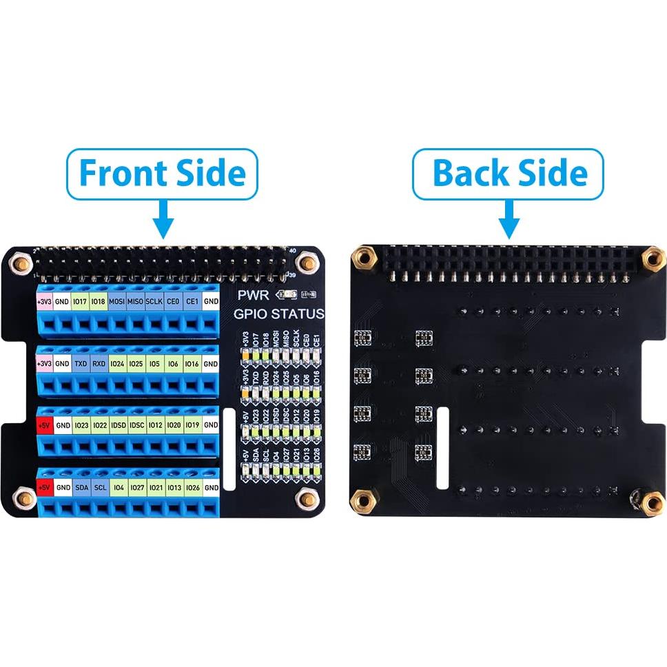 Bloque de Terminal de Tornillo GPIO GeeekPi para Raspberry Pi