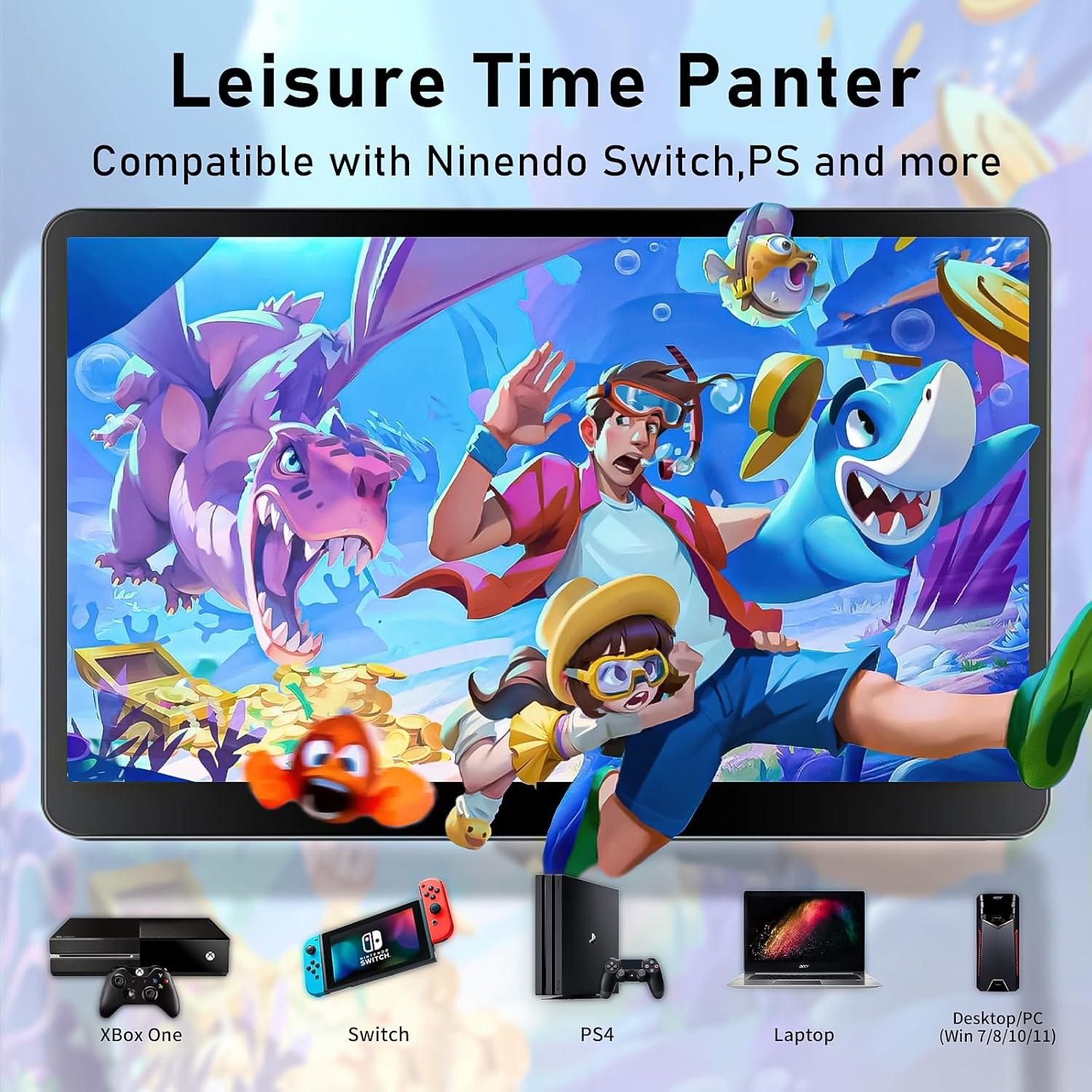 Monitor LCD 7" HMTECH para Raspberry Pi 400/4/3/2/Zero