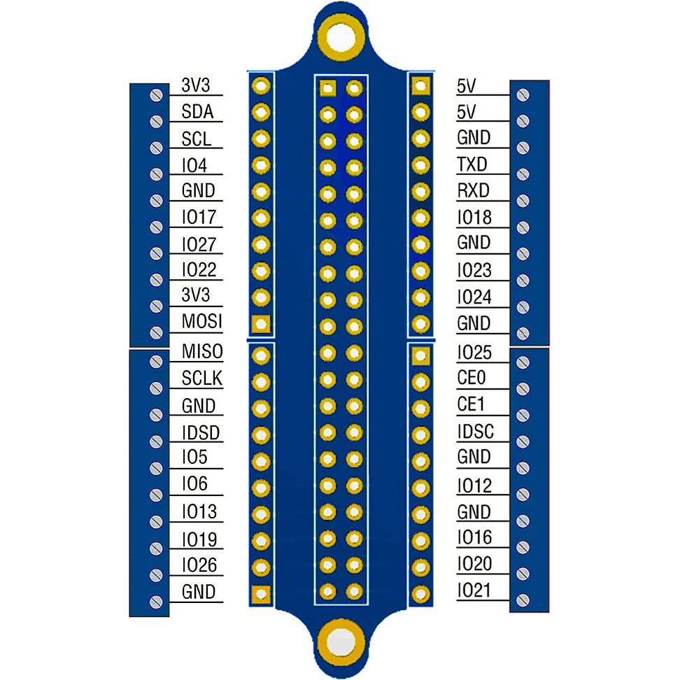 Mini Placa de Expansión GPIO GeeekPi para Raspberry Pi