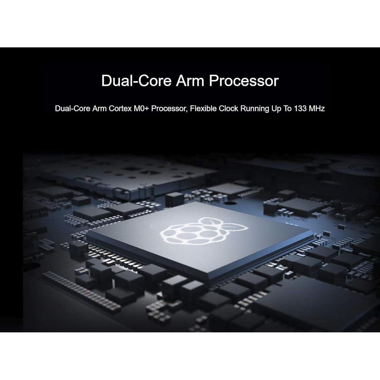 Placa Raspberry Pi Pico con encabezado pre-soldado 133 MHz