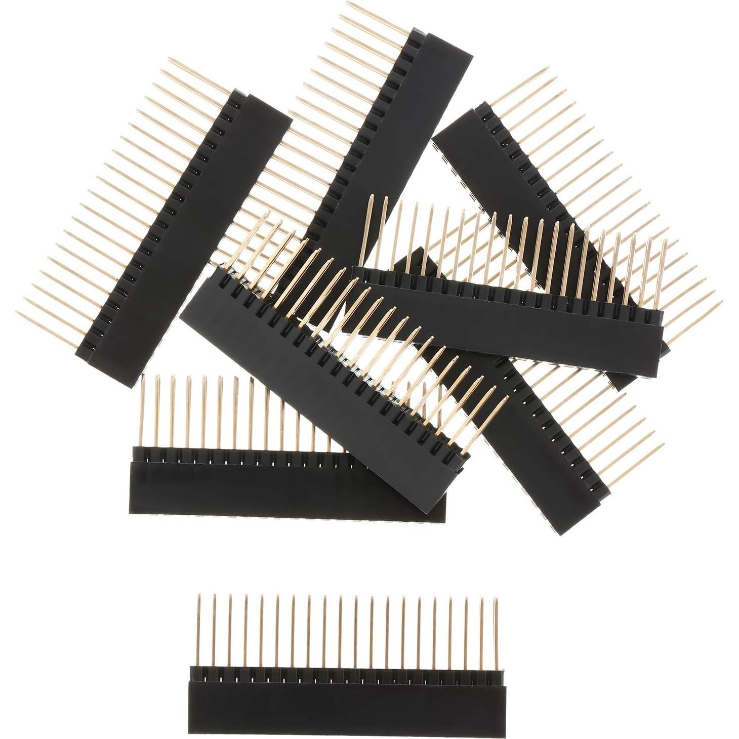 Header apilable hembra extra alta Frienda 8 pcs 2.54 mm