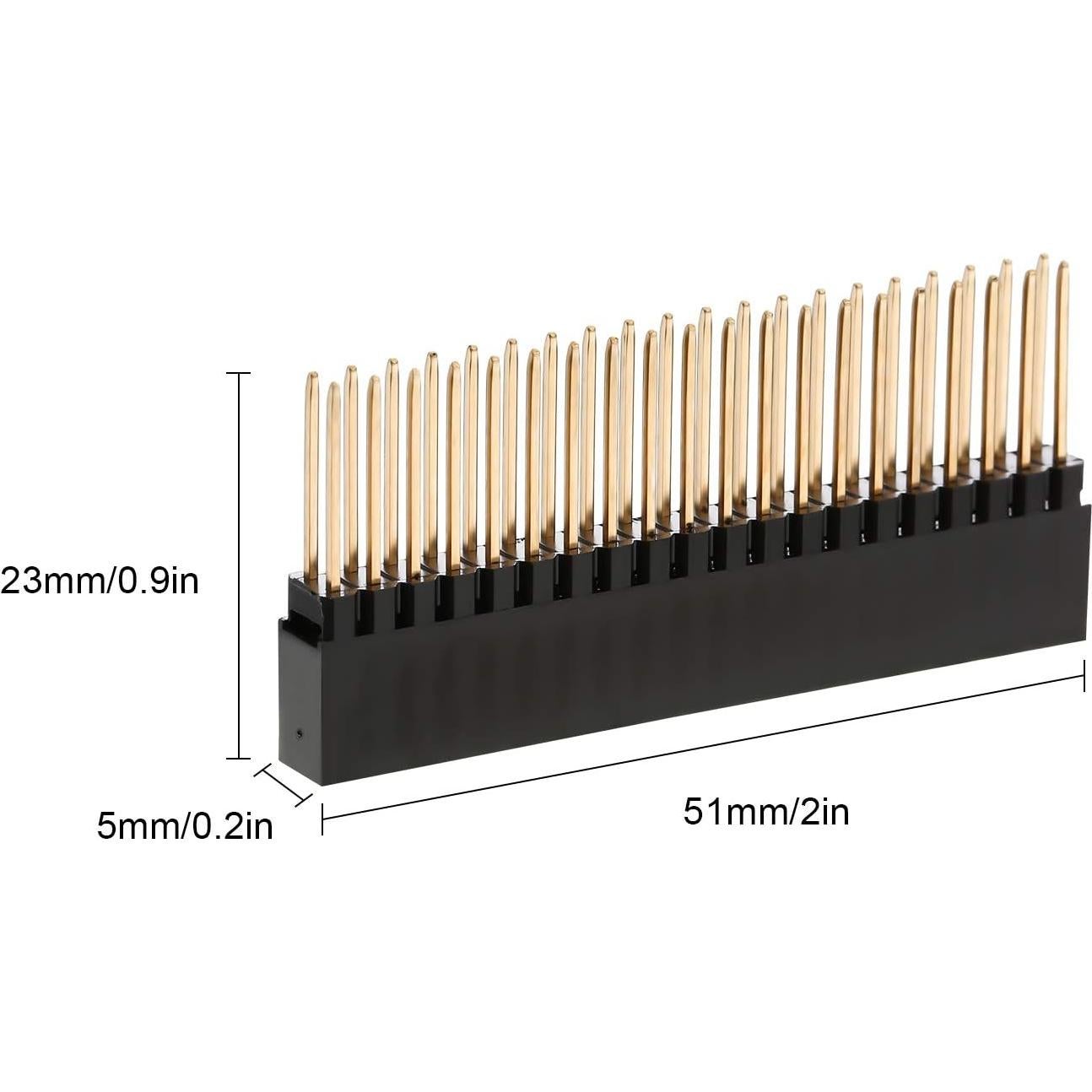 Header apilable hembra extra alta Frienda 8 pcs 2.54 mm