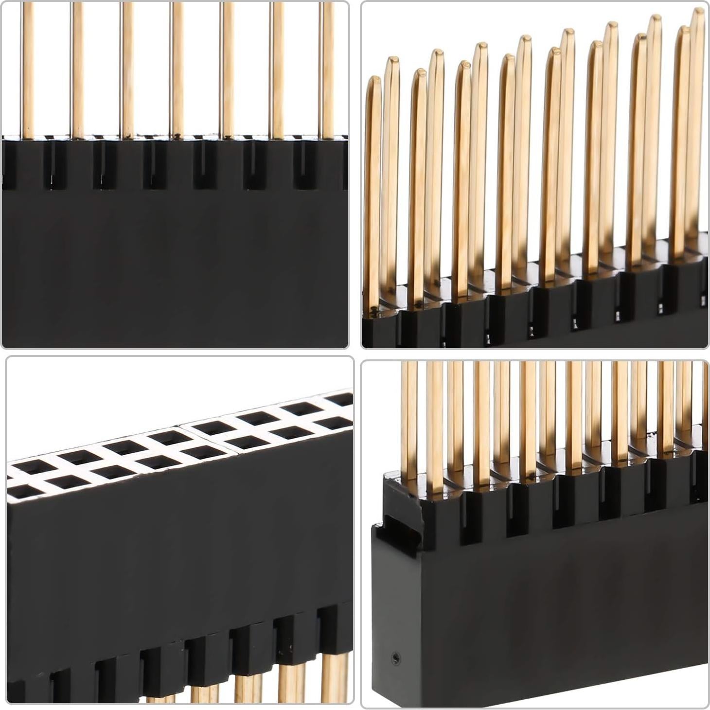 Header apilable hembra extra alta Frienda 8 pcs 2.54 mm