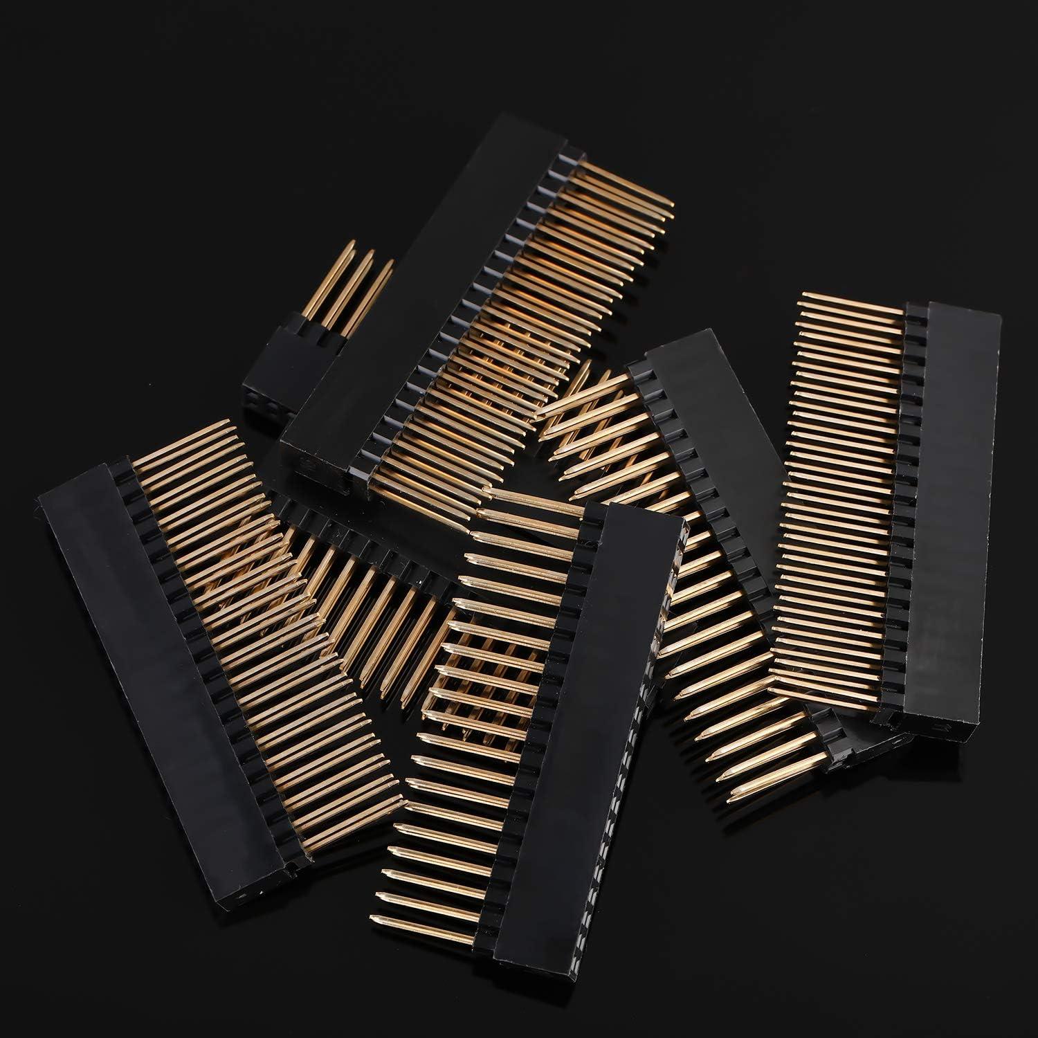 Header apilable hembra extra alta Frienda 8 pcs 2.54 mm