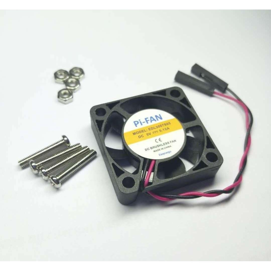 Ventilador Easycargo 30x30mm 5V DC para Raspberry Pi
