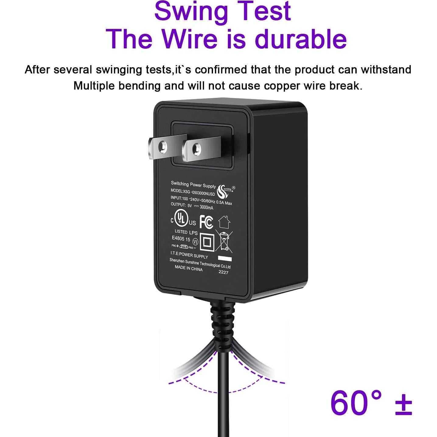 Fuente de Poder iUniker 5V 3A con Interruptor para Raspberry Pi