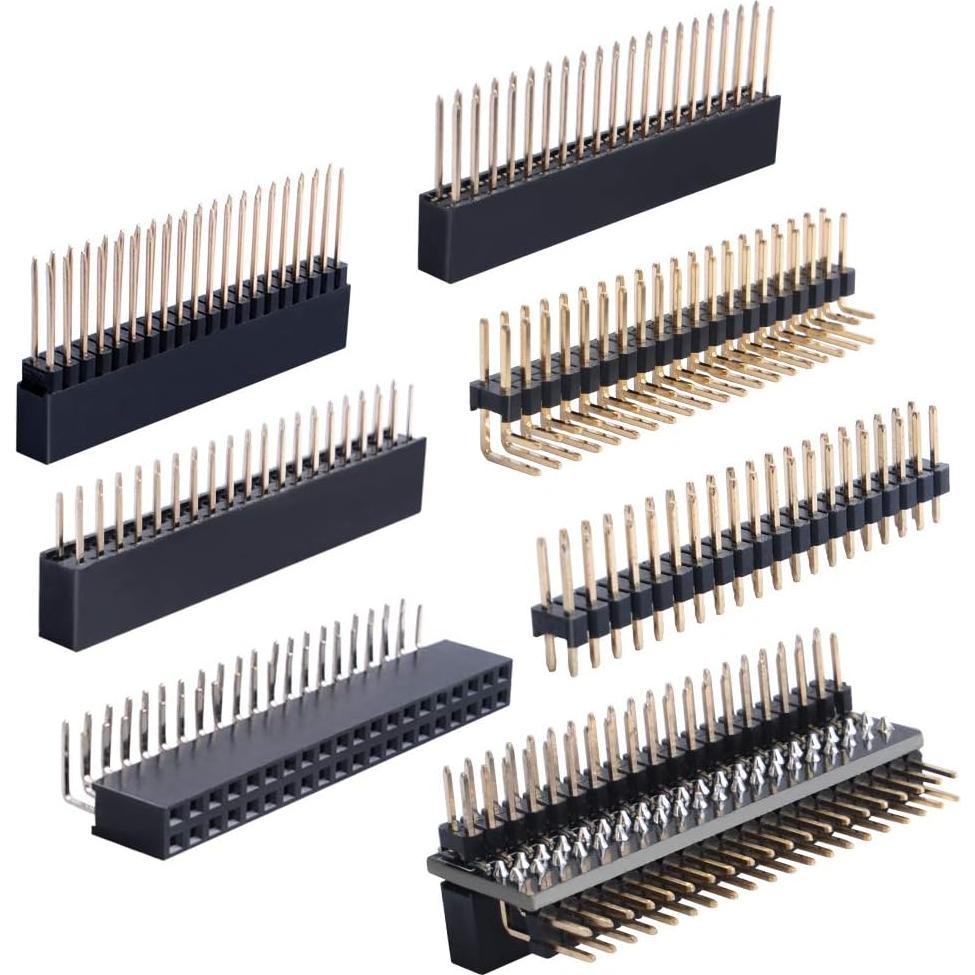 Kit de encabezado hembra apilable 40 pines GeeekPi para Raspberry Pi