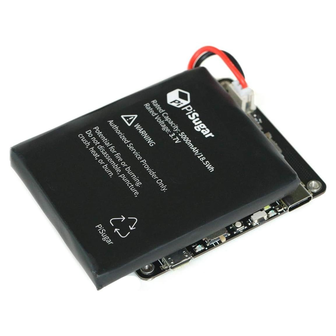 PiSugar 2 Plus Batería Litio 5000mAh para Raspberry Pi