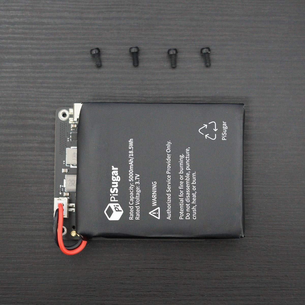 PiSugar 2 Plus Batería Litio 5000mAh para Raspberry Pi