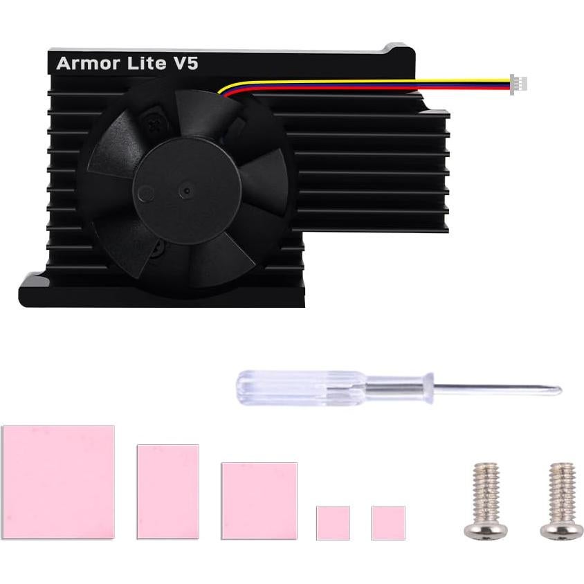 Enfriador Activo GeeekPi Armor Lite V5 para Raspberry Pi 5