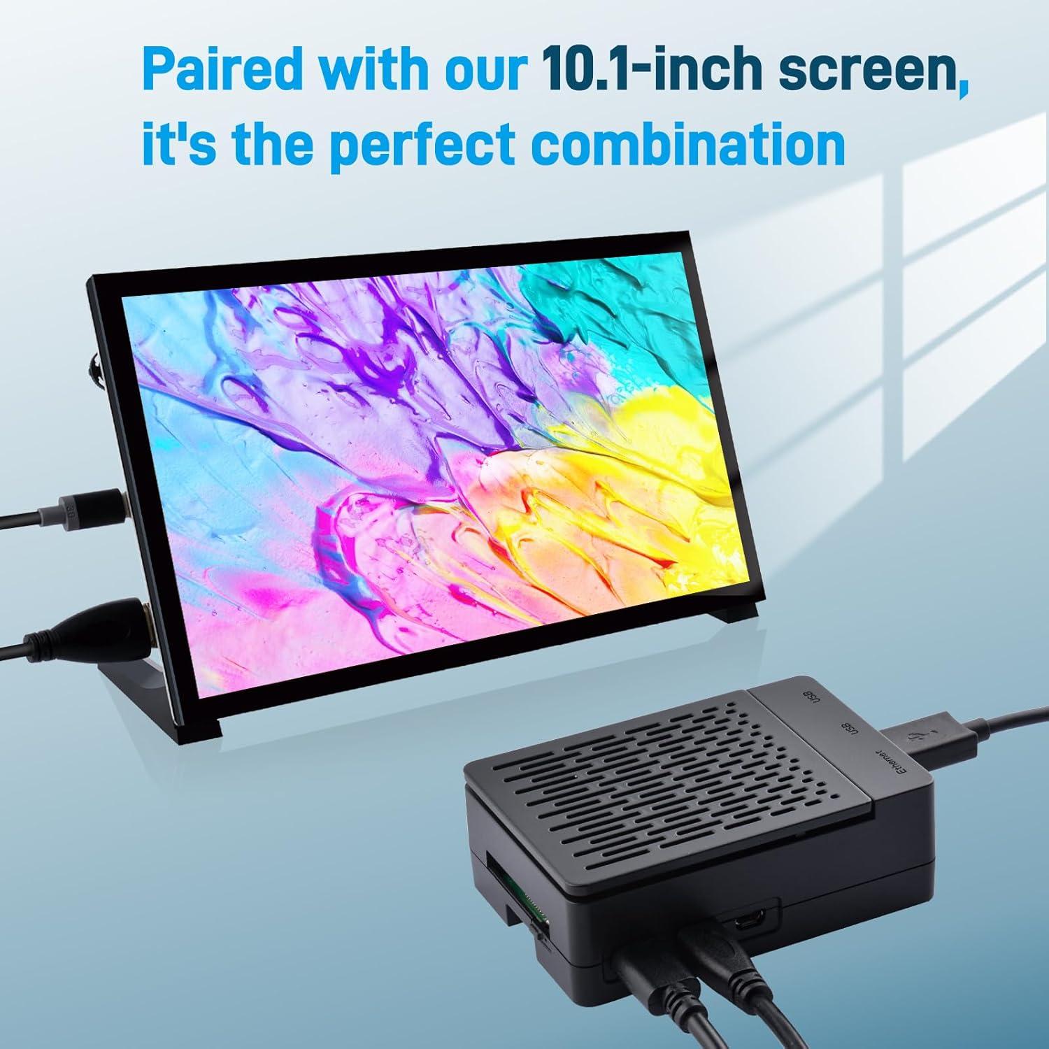 Caja ABS con Enfriador Armor Lite V5 para Raspberry Pi 5