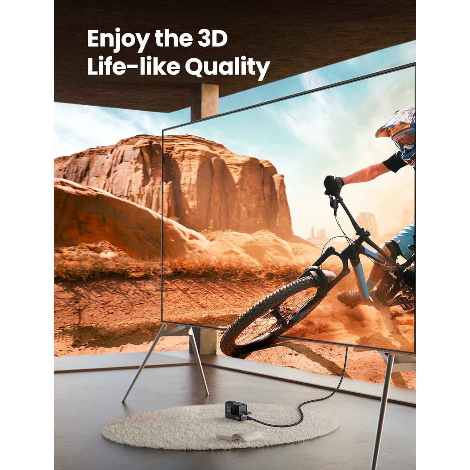 UGREEN Cable Micro HDMI a HDMI 1.01m 18Gbps 4K 60Hz