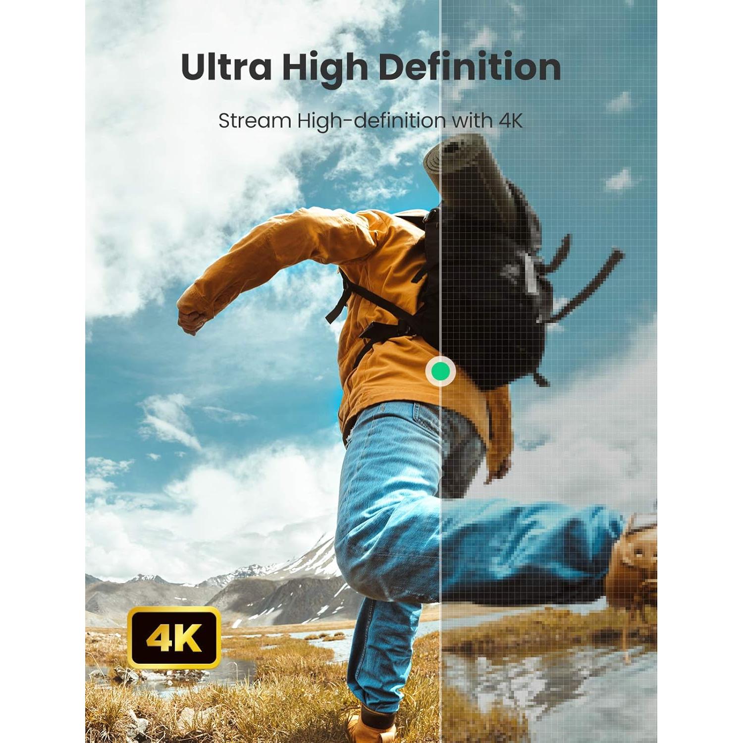 UGREEN Cable Micro HDMI a HDMI 1.01m 18Gbps 4K 60Hz