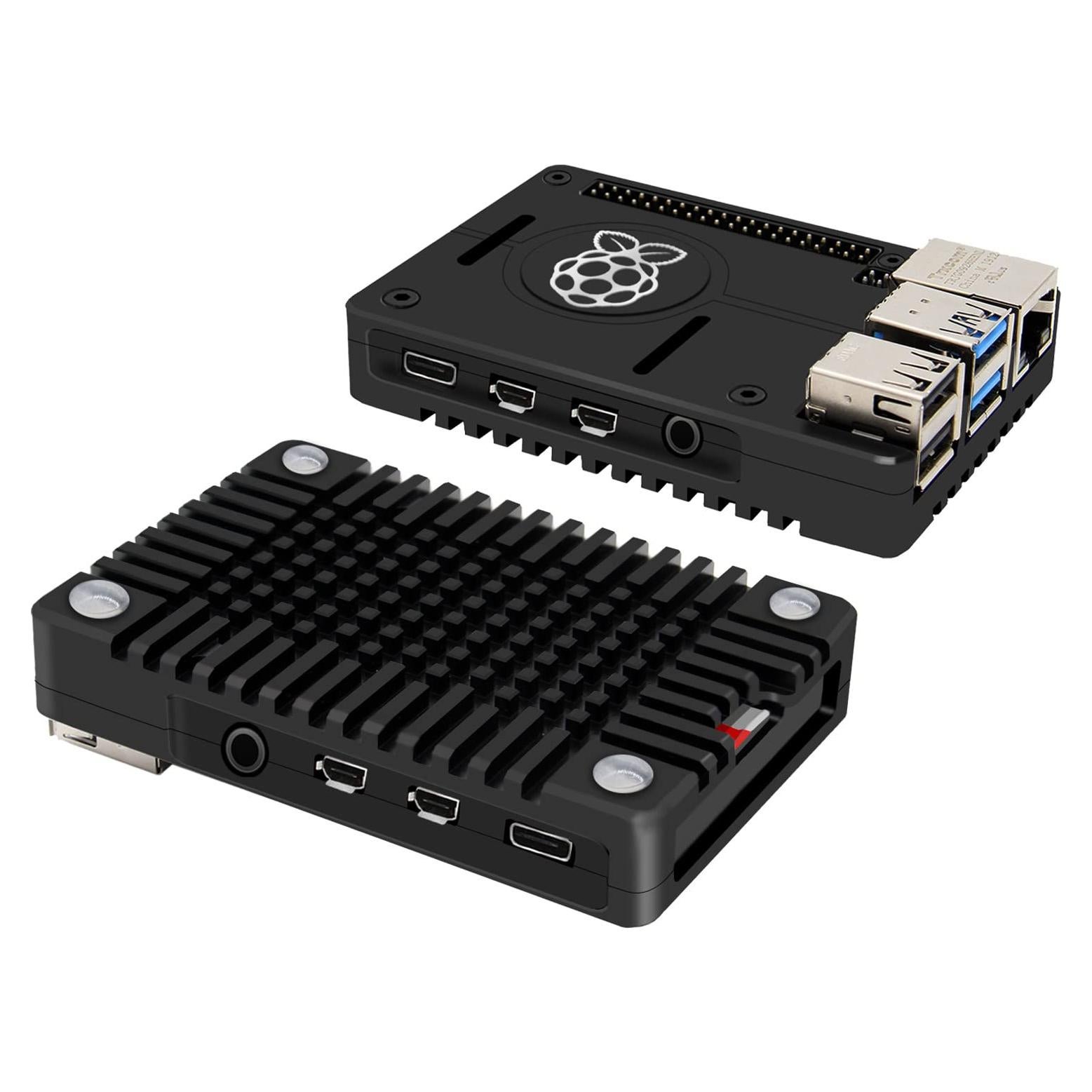 Caja Disipadora Geekworm N300 para Raspberry Pi 4 Aluminio