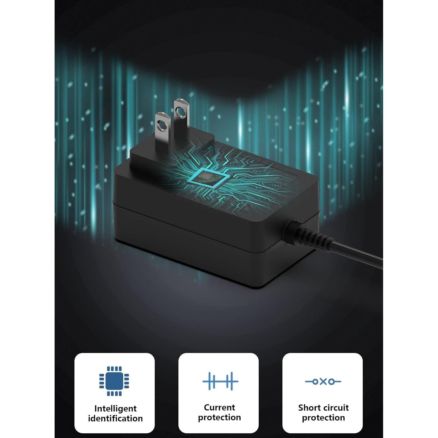 27W USB C Power Supply Compatible with Raspberry Pi 5, 5.1V 5A Power Adapter Charger Compatible with Raspberry Pi 5 8GB 4GB