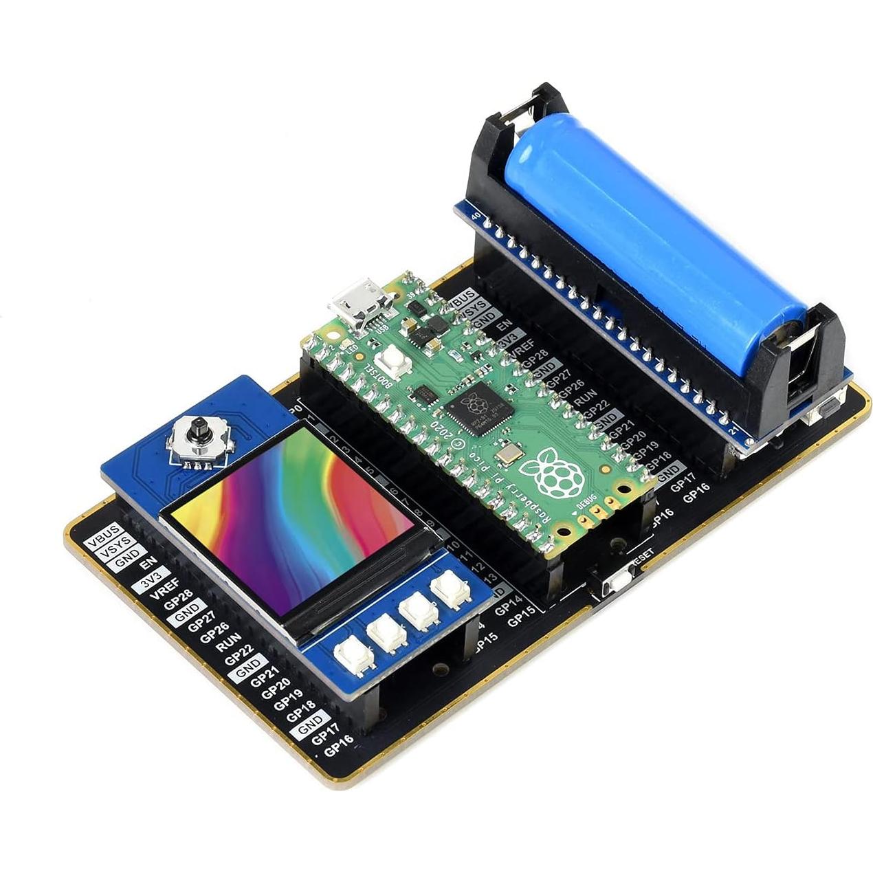 Pantalla LCD 1.3" Waveshare para Raspberry Pi Pico 240x240
