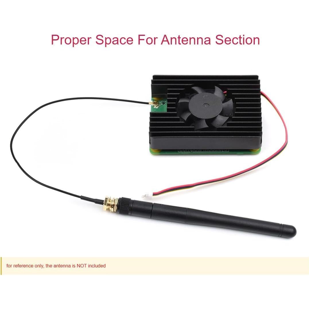 Ventilador de Enfriamiento Waveshare para Raspberry Pi CM5 5V