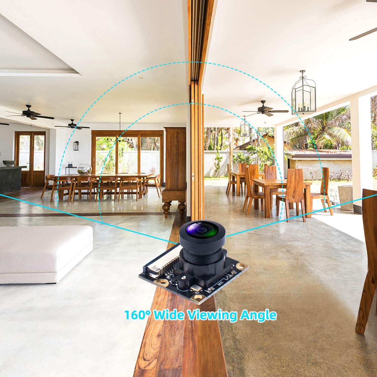 Módulo de Cámara Smraza 5MP 1080p Gran Angular Raspberry Pi