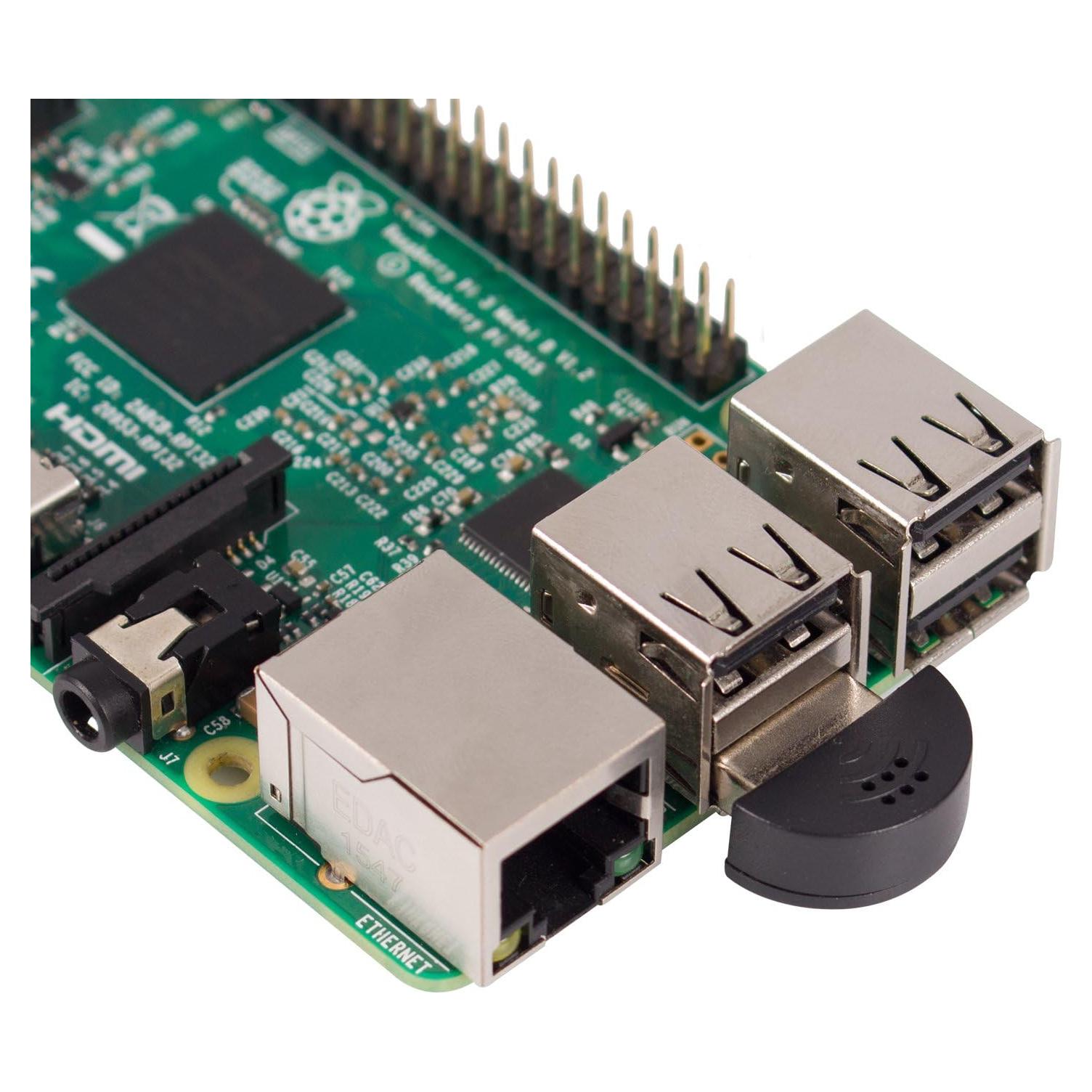 Micrófono USB 2.0 SunFounder para Raspberry Pi y PC