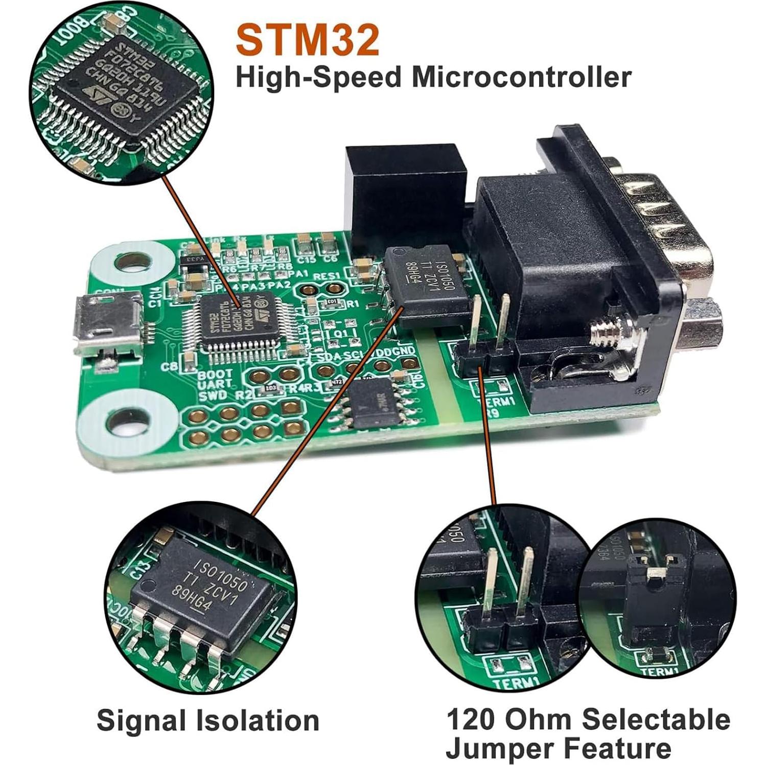 Módulo Convertidor USB CAN Innomaker para Raspberry Pi y PC