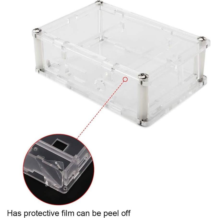 Pantalla Táctil 3.5" LCD Raspberry Pi 3 B+ + Caja + Disipadores