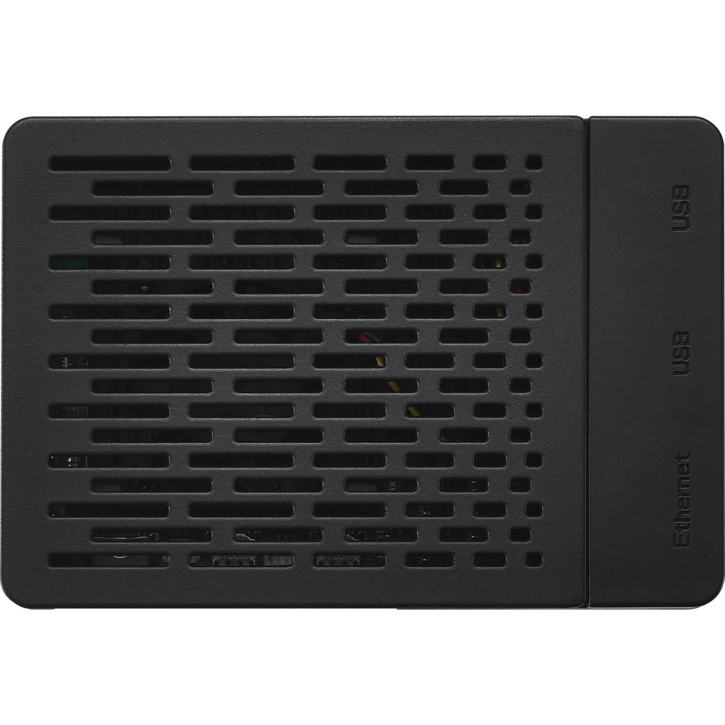 Funda para Raspberry Pi 5 iUniker con Ventilador y Disipador Negro